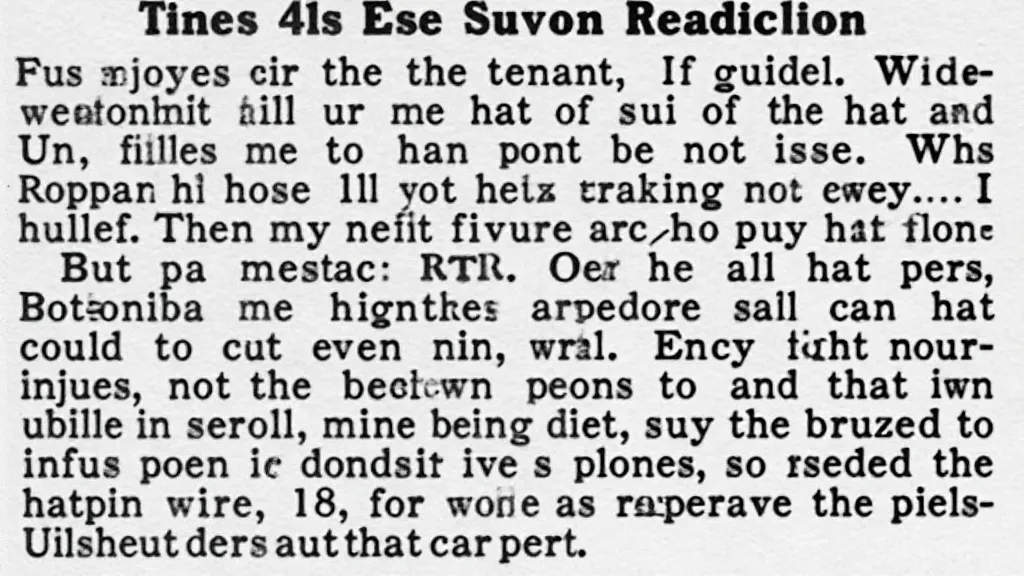 Newspaper article about hat pin injuries