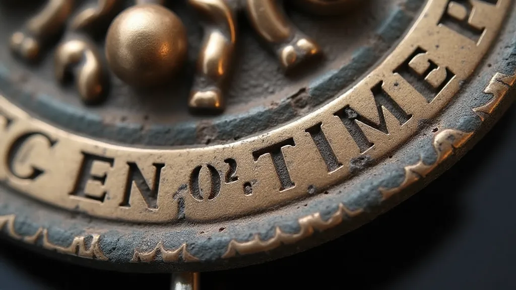 Antique hat pin showcasing British hallmarks