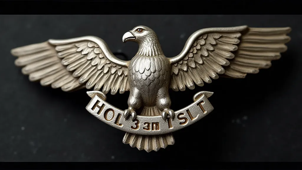 Political Eagle Hat Pin
